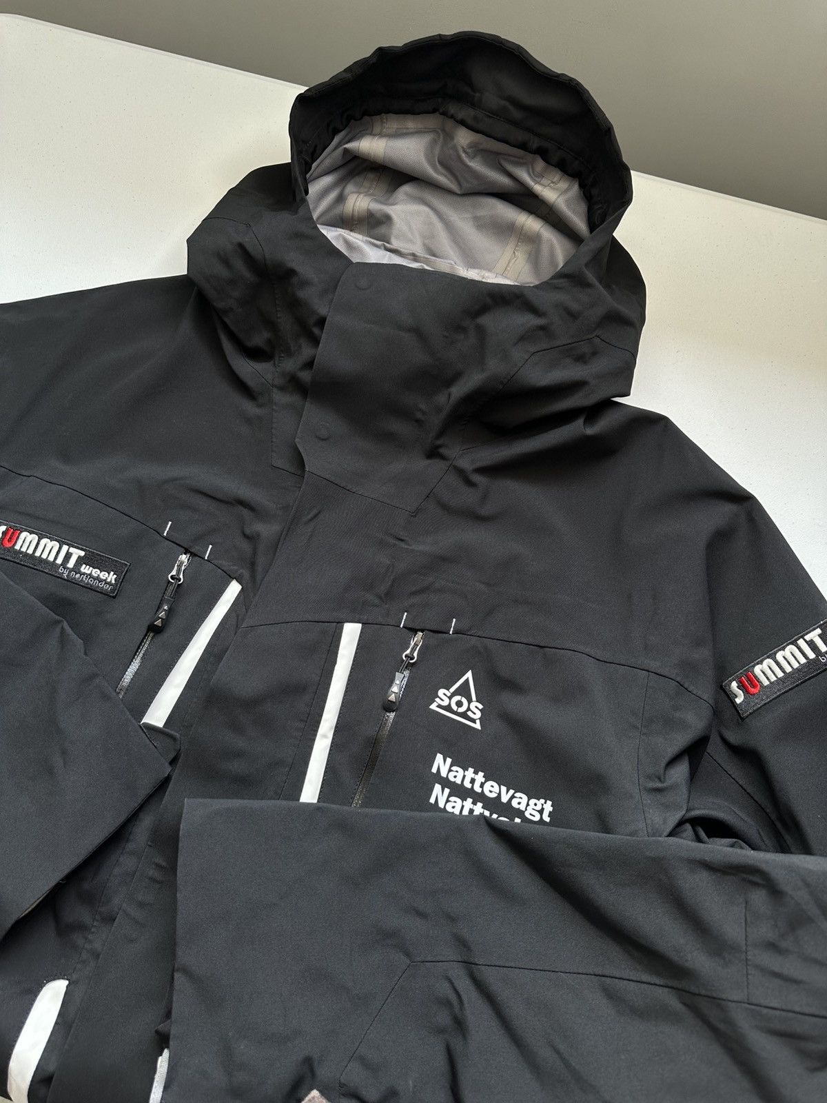 Goretex SOS Snowboarding Outdoor Jacket Hooded Recco Size US XXL / EU 58 / 5 - 10 Thumbnail
