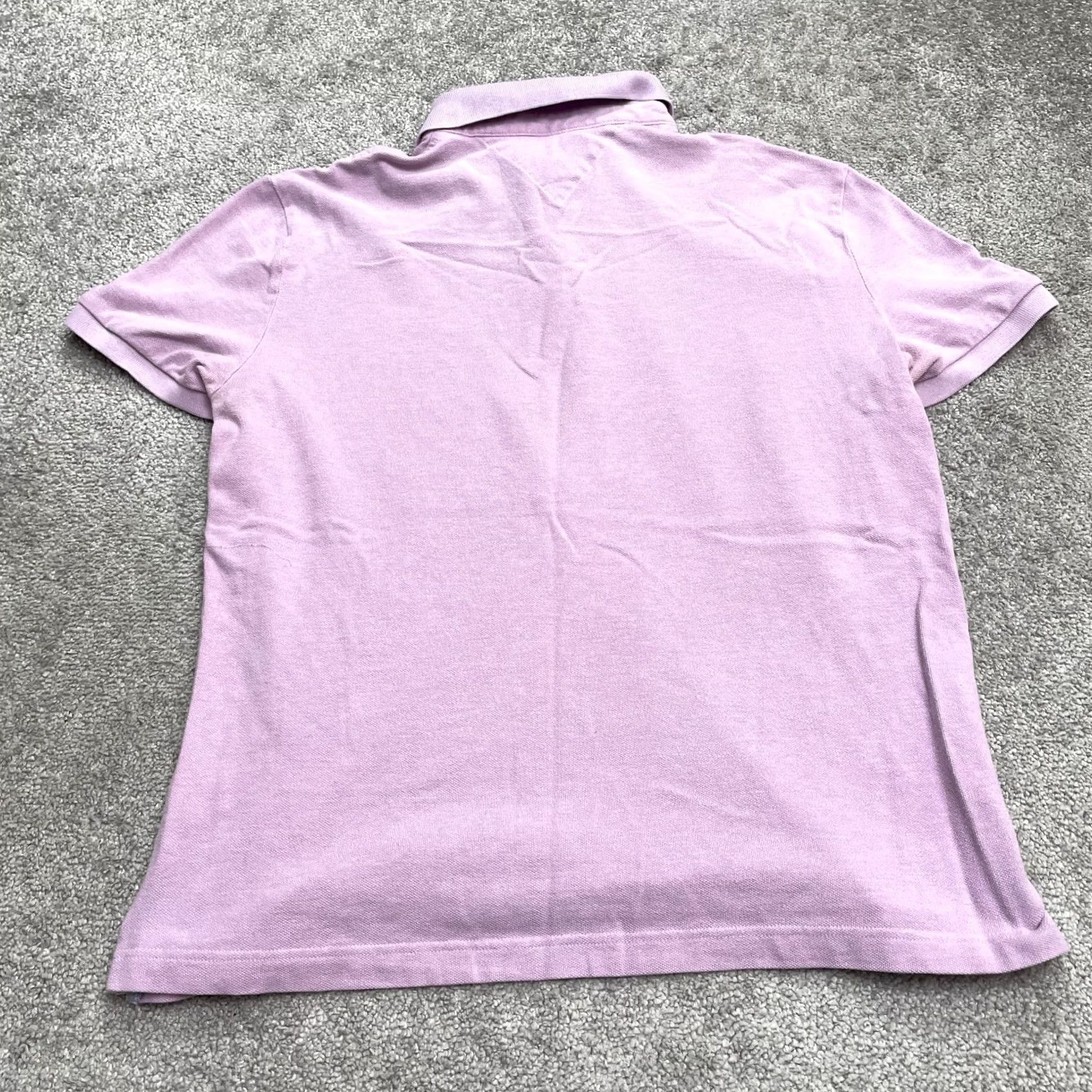 Tommy Hilfiger Tommy Hilfiger Custom Fit Polo Shirt Men Large Purple Cotton Short Sleeve Casual Size US L / EU 52-54 / 3 - 2 Thumbnail