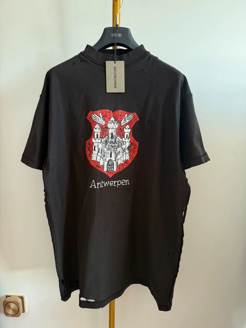 Balenciaga 24ss New Antwerp Short Sleeve -DMC