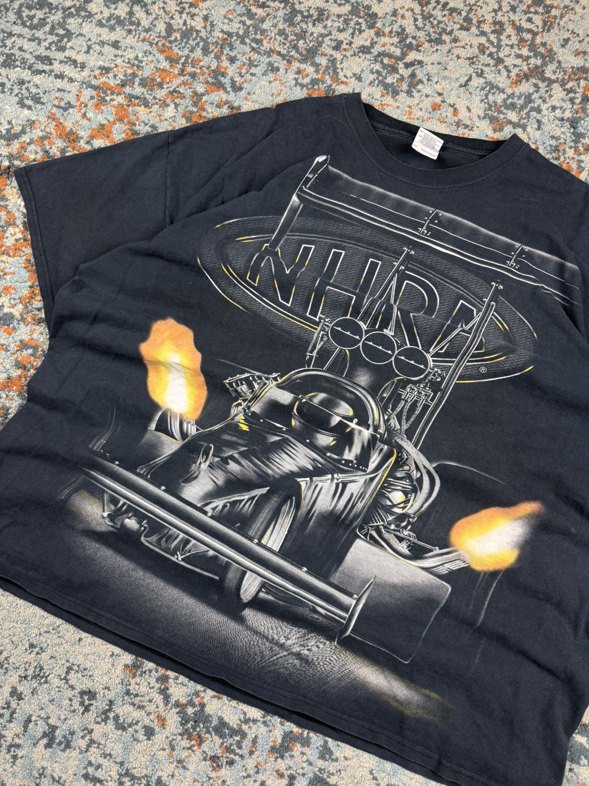 Vintage Vintage NHRA Dragster all over print tee Size US XXL / EU 58 / 5 - 7 Thumbnail
