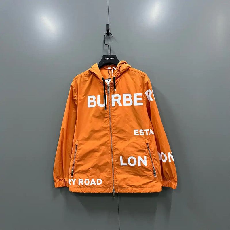 Burberry Burberry Men's Orange Spring Autumn Jacket Size US M / EU 48-50 / 2 - 1 Thumbnail