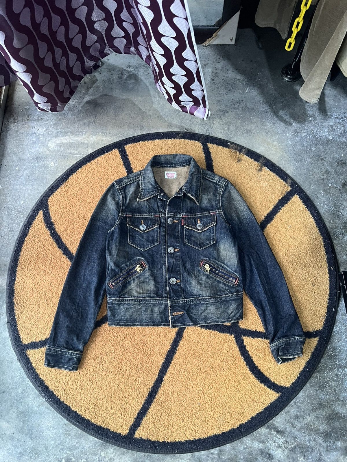 Levi's 🔥Vintage Levis Redloop Denim Jacket Size S / US 4 / IT 40 - 2 Thumbnail