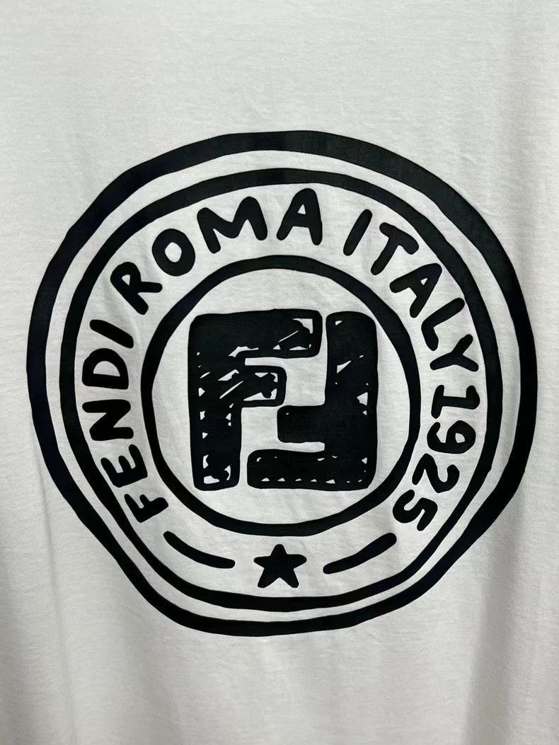 Louis Vuitton Fendi Roma Print Short Sleeve T-Shirt-2507 Size US XL / EU 56 / 4 - 3 Thumbnail