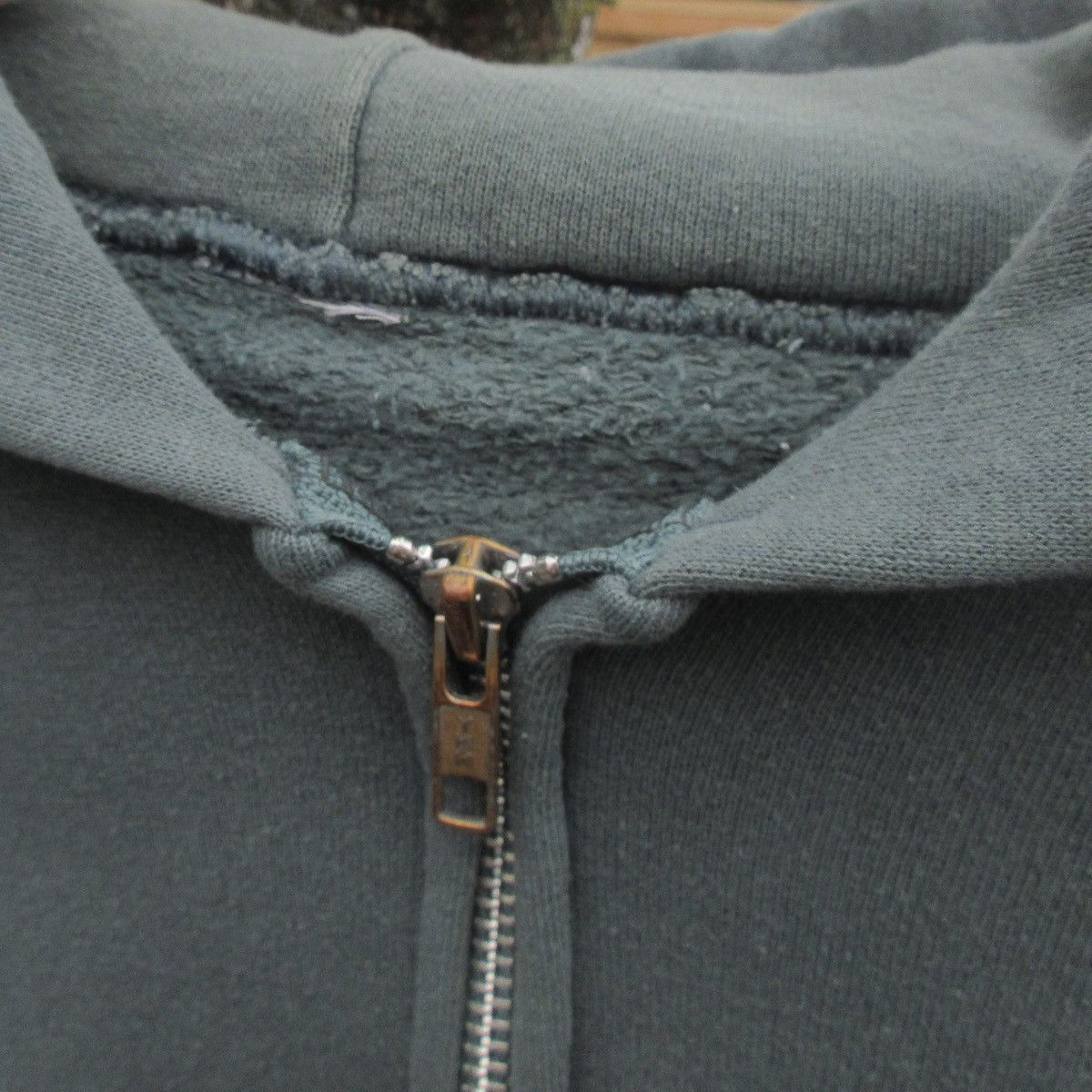 Other Vintage Russell Athletic Full Zip Hoodie Sage Green X Large Size US XL / EU 56 / 4 - 4 Thumbnail