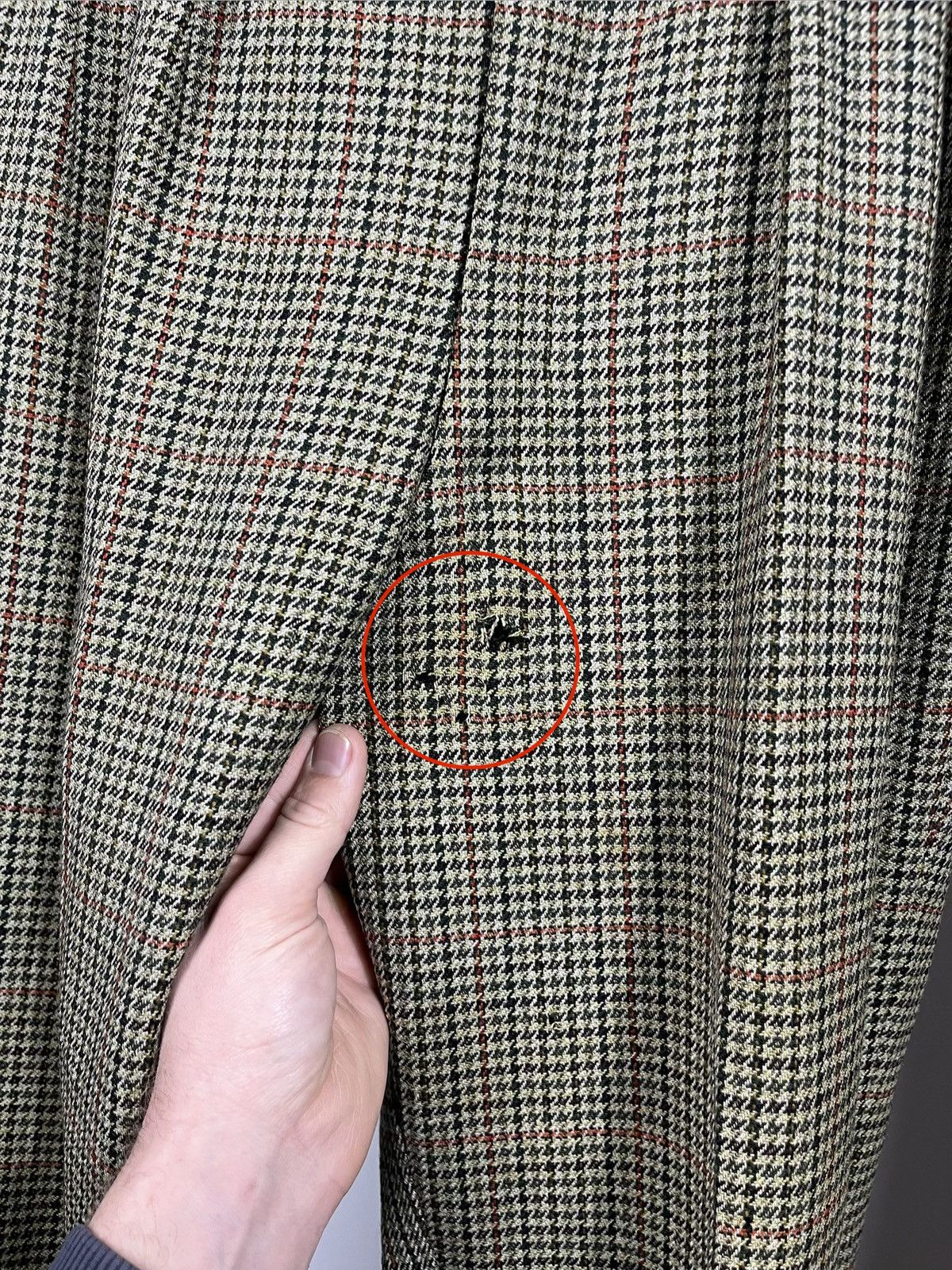 Savile Row Vintage 1989 Savile Row Wool Blazer Pants Set Size 42R - 5 Thumbnail