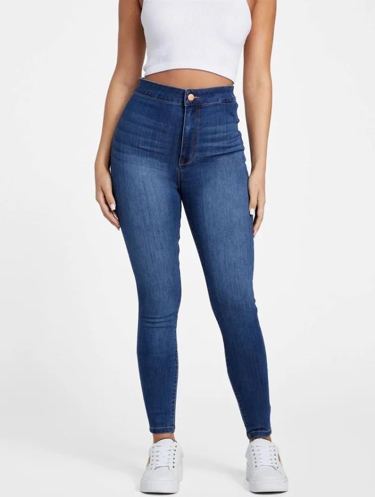 Guess GUESS Eco Nova Ultra High-Rise Curvy Jeans Size 27" / US 4 / IT 40 - 4 Thumbnail