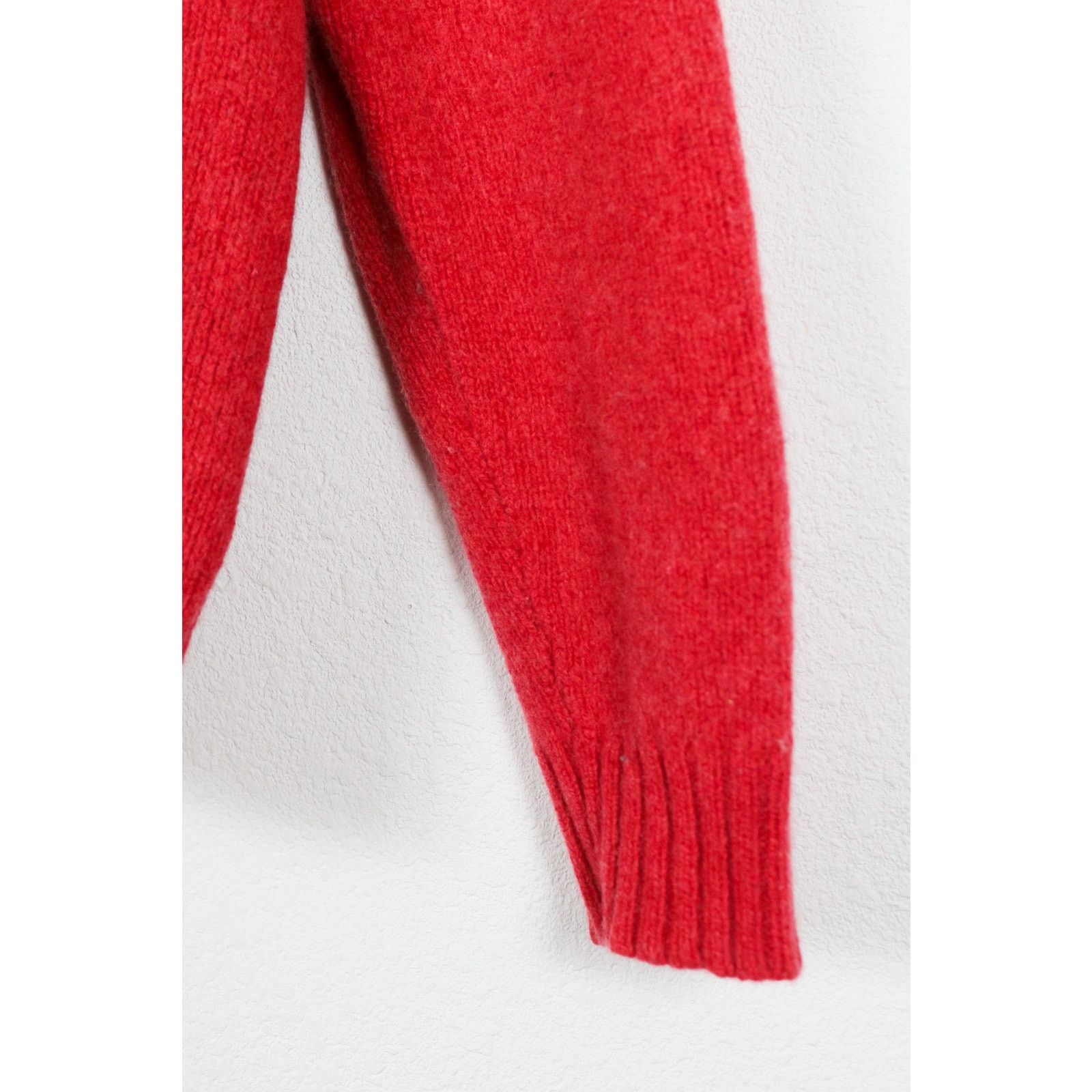 Polo Ralph Lauren Vintage Polo Ralph Lauren Pony Logo Red Wool Knit Sweater Size US L / EU 52-54 / 3 - 2 Thumbnail