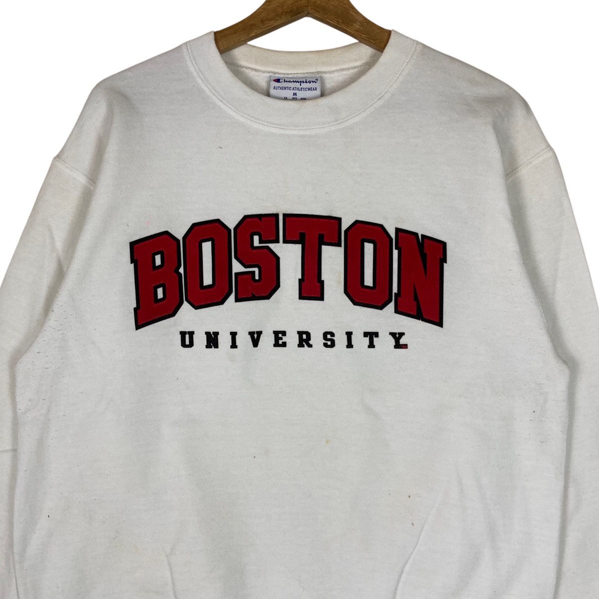 Champion Vintage Champion Boston Pullover Jumper Sweatshirt Size US M / EU 48-50 / 2 - 2 Thumbnail