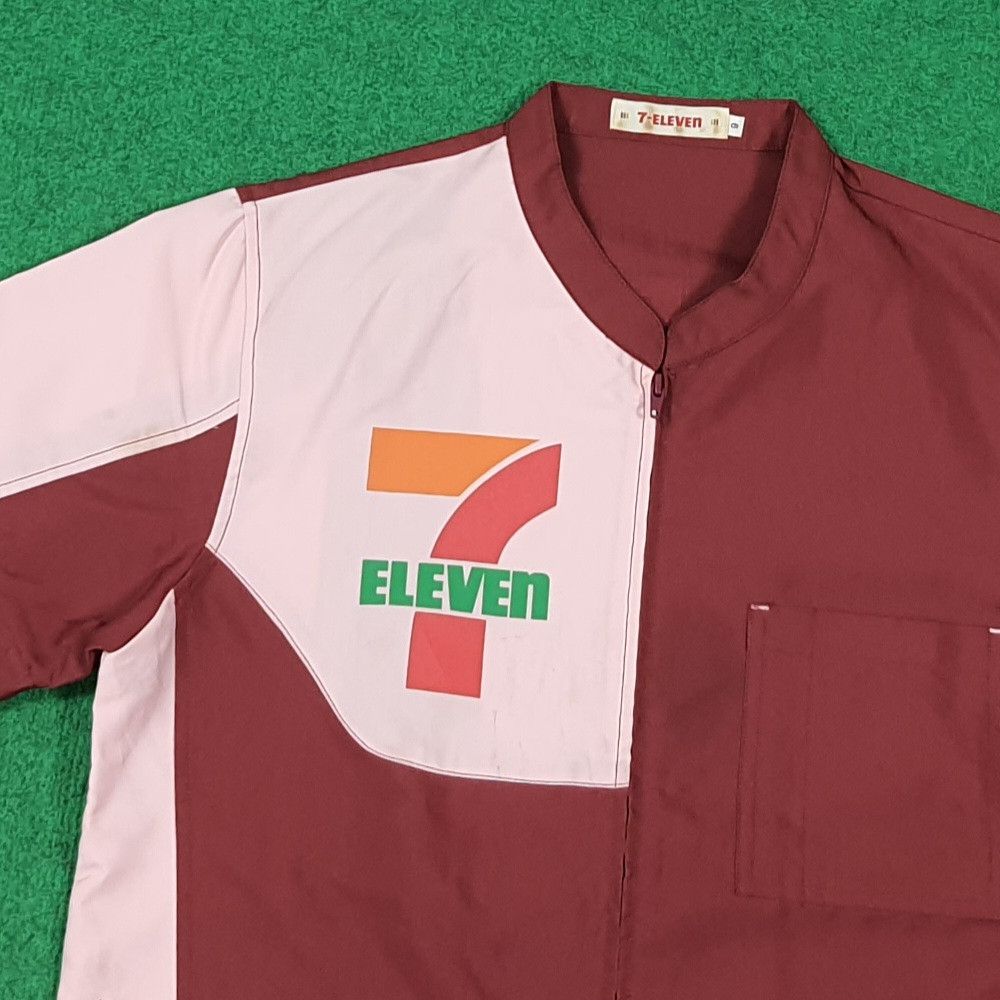 Japanese Brand Vintage 7 Eleven Japan Staff Uniform Jacket C285N6 Size S / US 4 / IT 40 - 2 Thumbnail