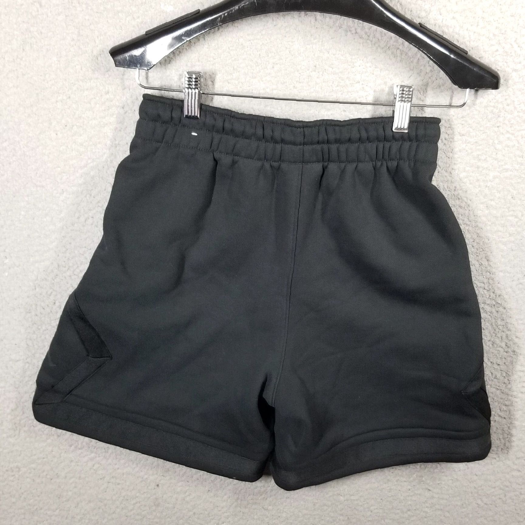 Nike Nike Jordan Flight Fleece Diamond Shorts Women's XS Black - Jumpman, Diamond Pattern, Drawstring Waist, Fleece Knit, Athletic Activewear Size US 27 - 2 Thumbnail
