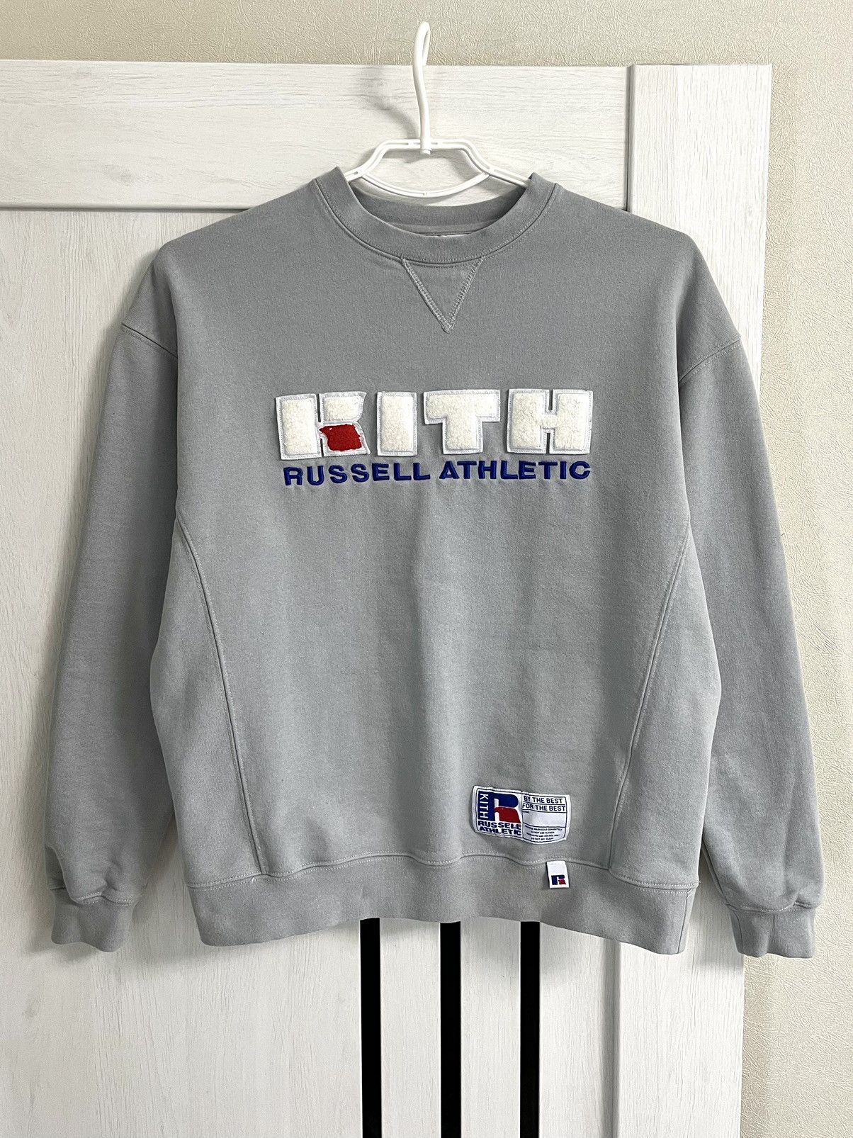 Kith × Russell Athletic Kith X Russell Athletic Varsity Logo Crewneck Sweatshirt Size US S / EU 44-46 / 1 - 6 Thumbnail