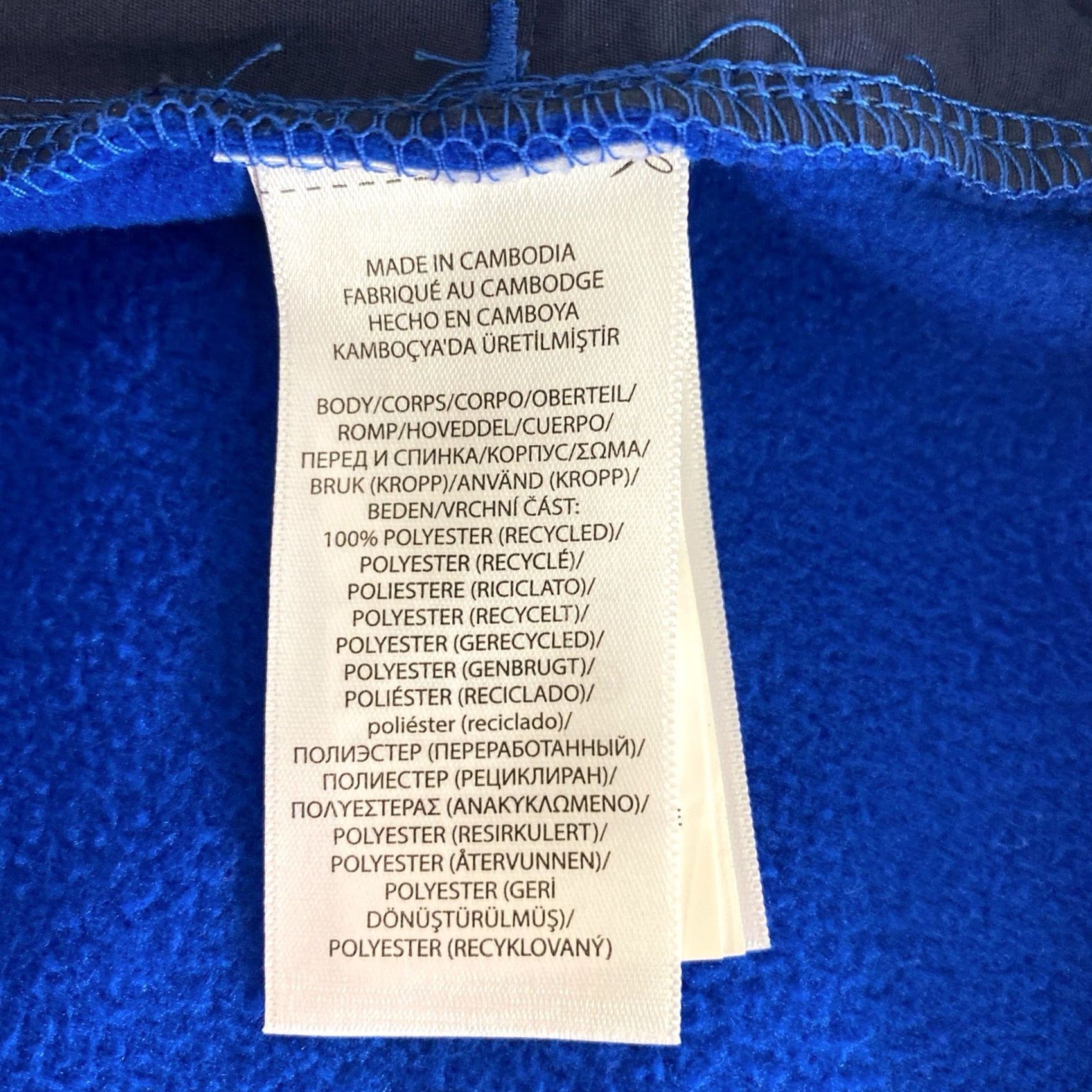 Polo Ralph Lauren VINTAGE Polo Ralph Lauren Blue Fleece Pullover Snap Neck Logo Jacket Mens S Size US S / EU 44-46 / 1 - 5 Thumbnail