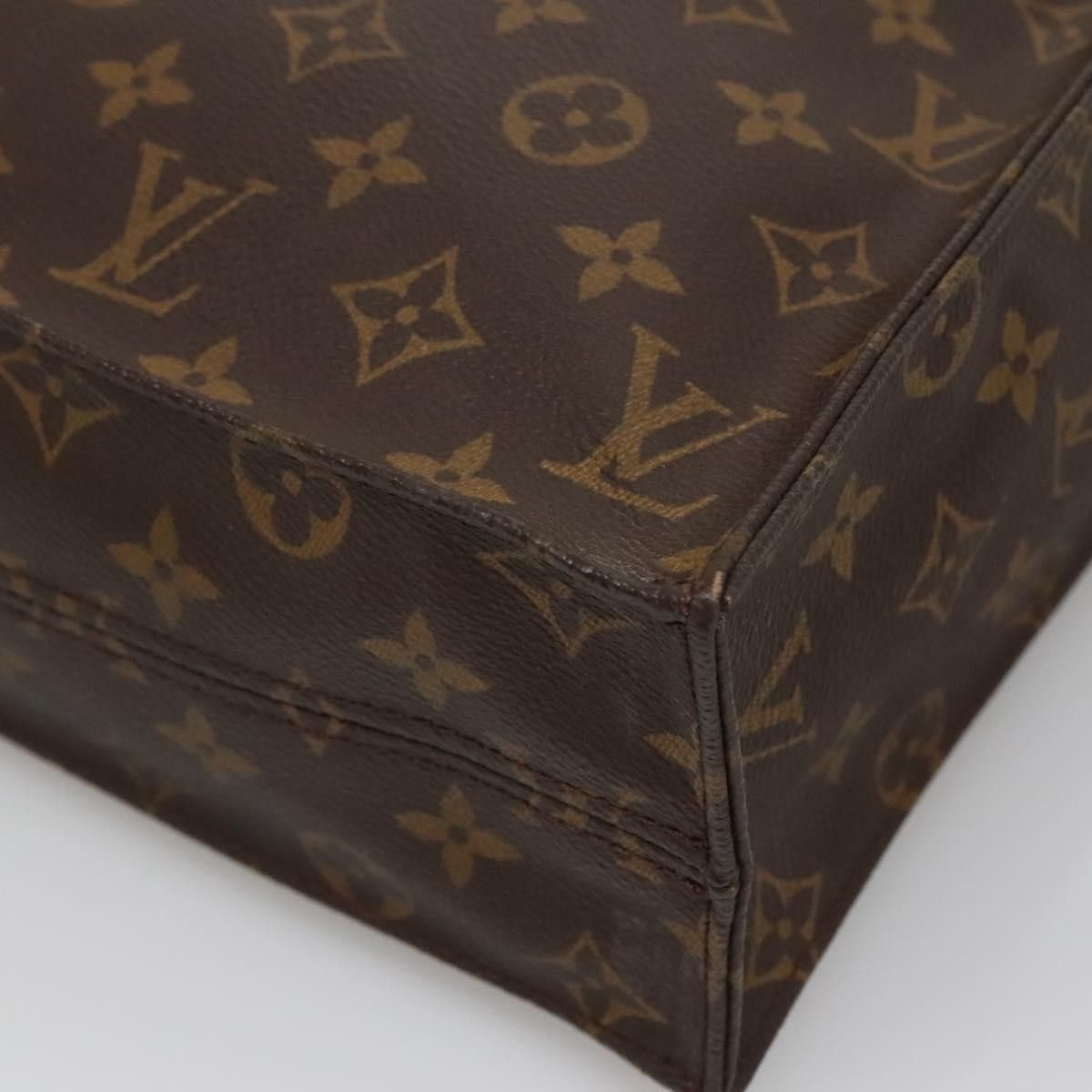 Louis Vuitton LOUIS VUITTON Monogram Sac Plat Hand Bag M51140 Size ONE SIZE - 12 Thumbnail