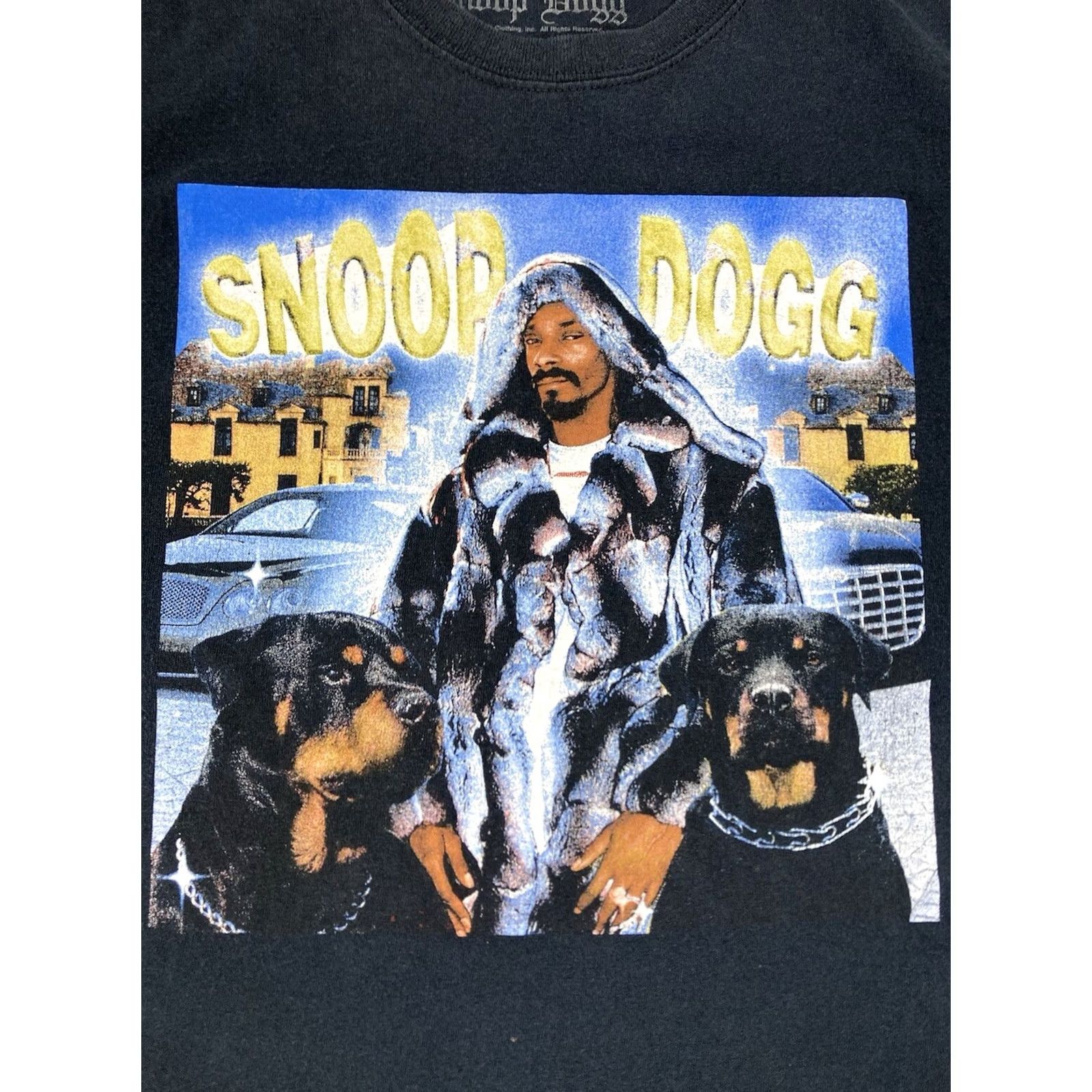 Vintage VINTAGE Snoop Dogg Graphic T-shirt Men XL Oversized Black Short Sleeve Music Rap Size US XL / EU 56 / 4 - 2 Thumbnail