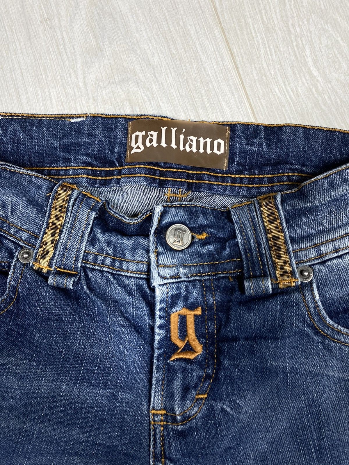 John Galliano Jeans Straight