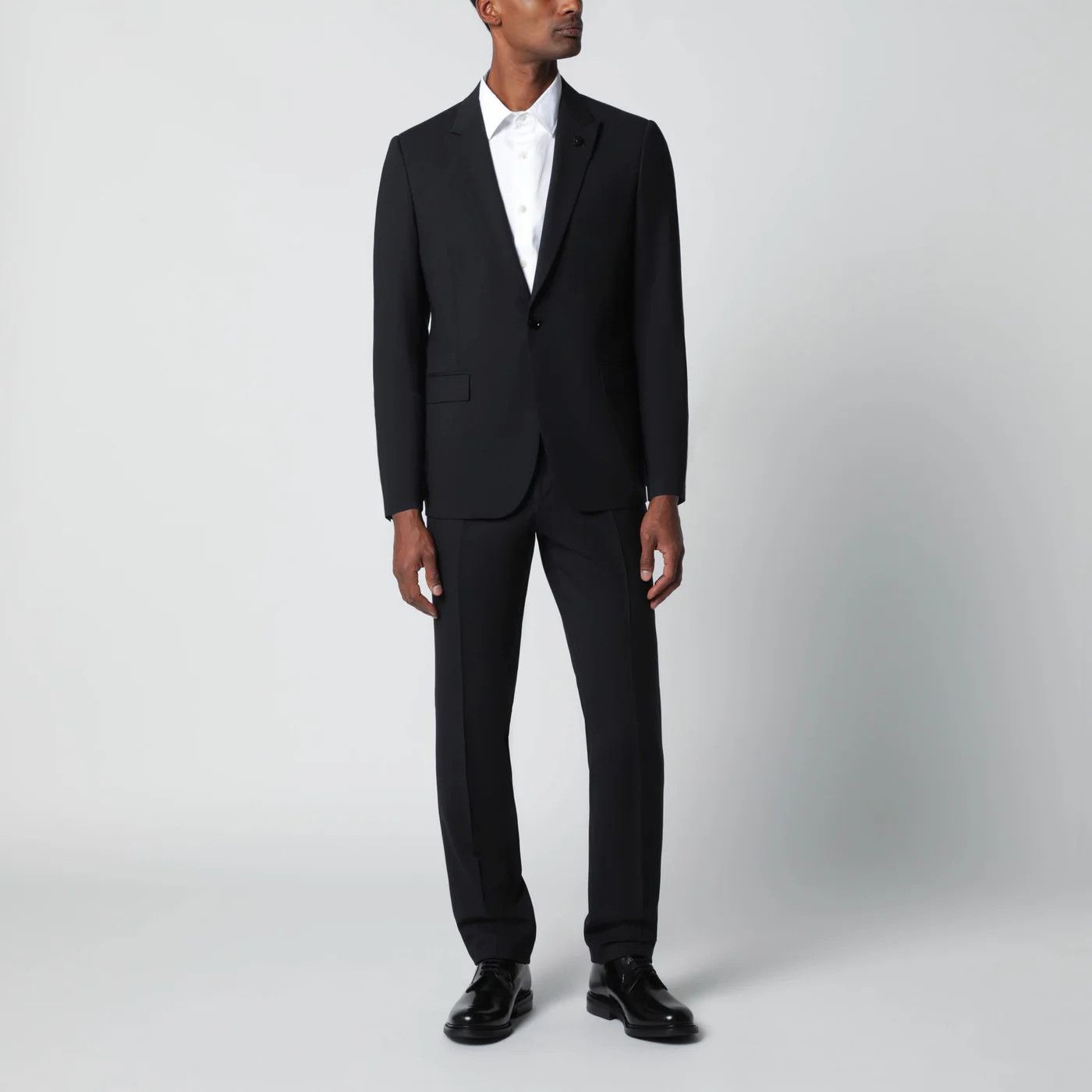 Lardini o1d2blof0526 Single-breasted Wool-blend Suits in Blue Size US M / EU 48-50 / 2 - 1 Thumbnail