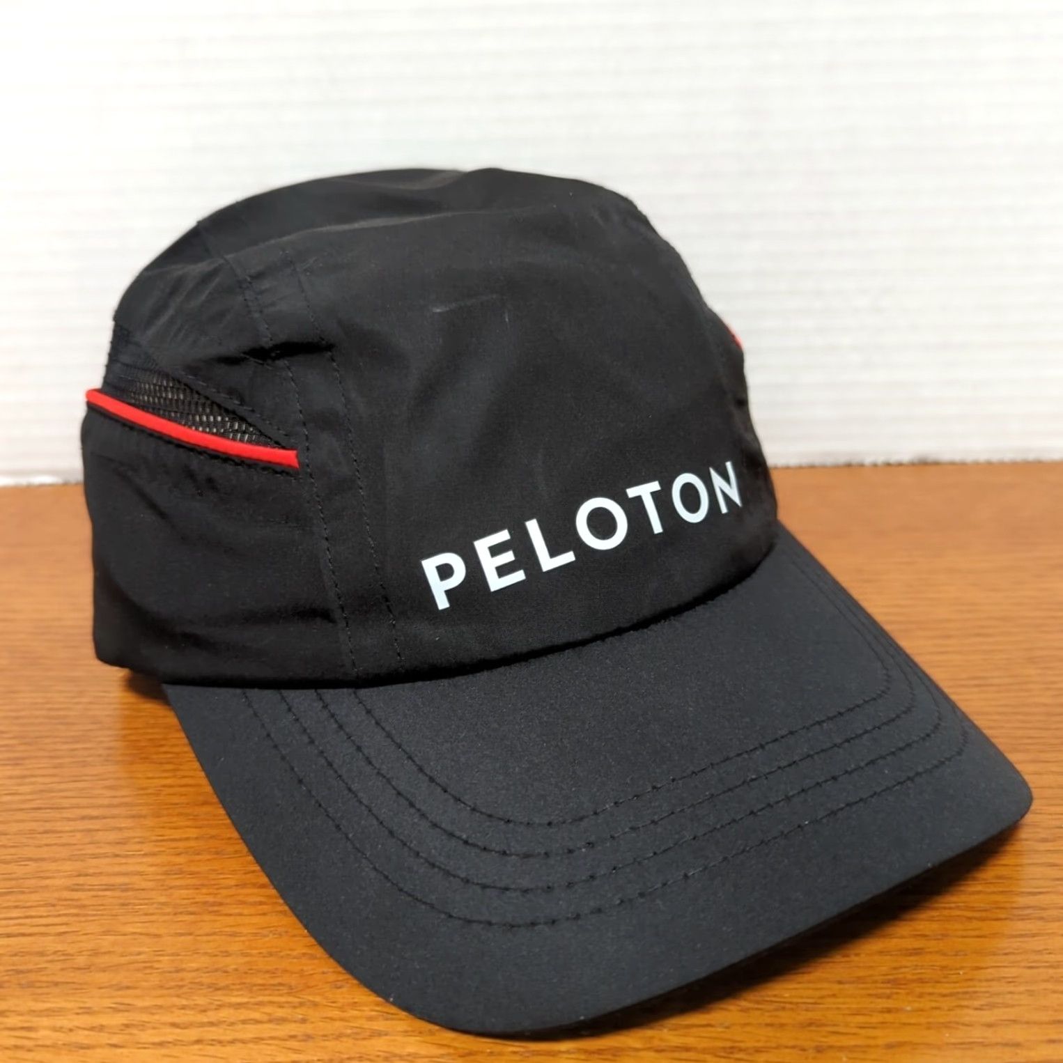 Vintage Peloton Hat Baseball Cap One Size Mens Black Lightweight Breathable Adjustable Nylon Polyester Strap Back Size ONE SIZE - 6 Thumbnail
