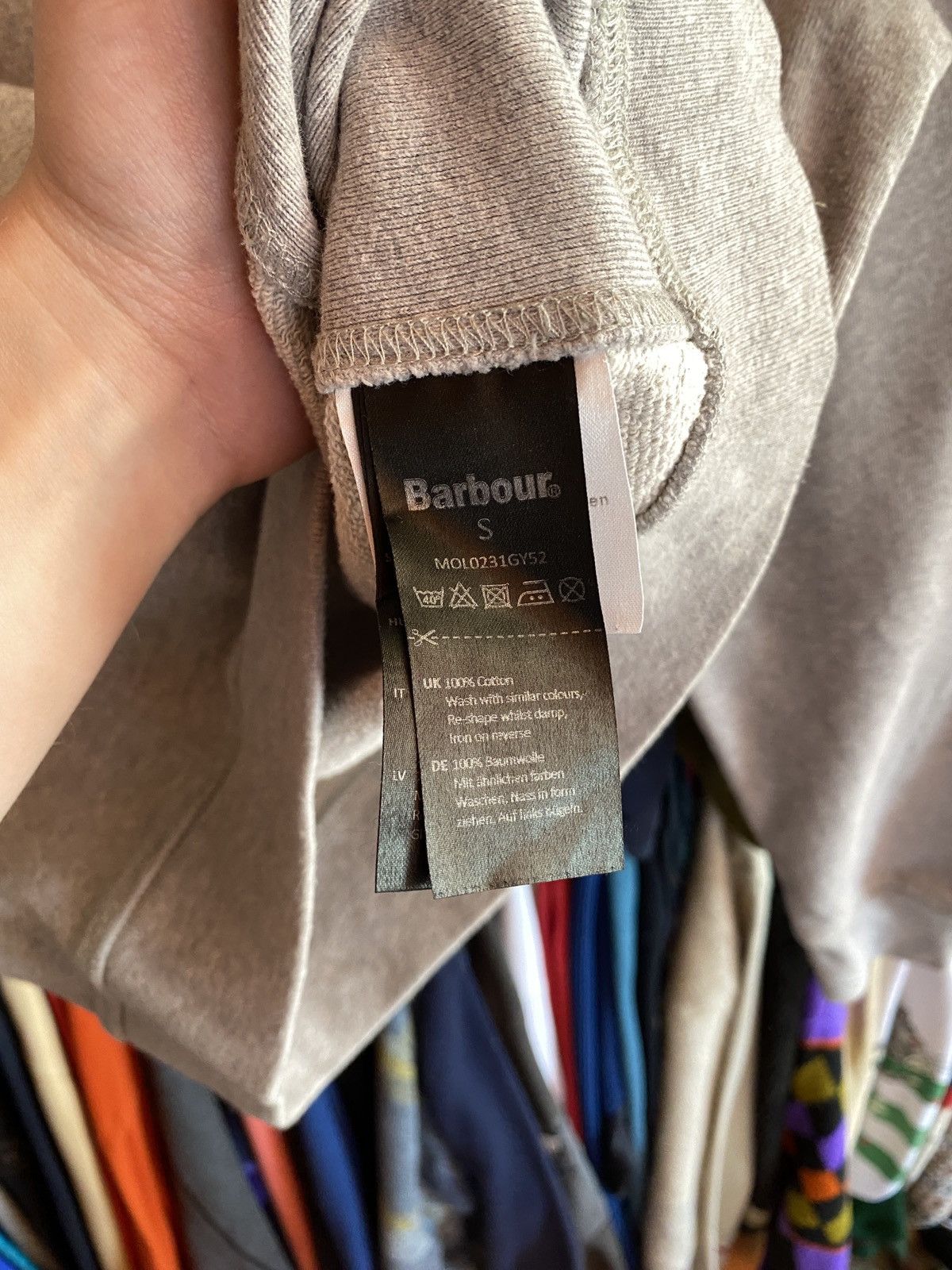 Barbour VINTAGE BARBOUR STEVE MCQUEEN MOTO SWEATSHIRT Size US S / EU 44-46 / 1 - 6 Thumbnail