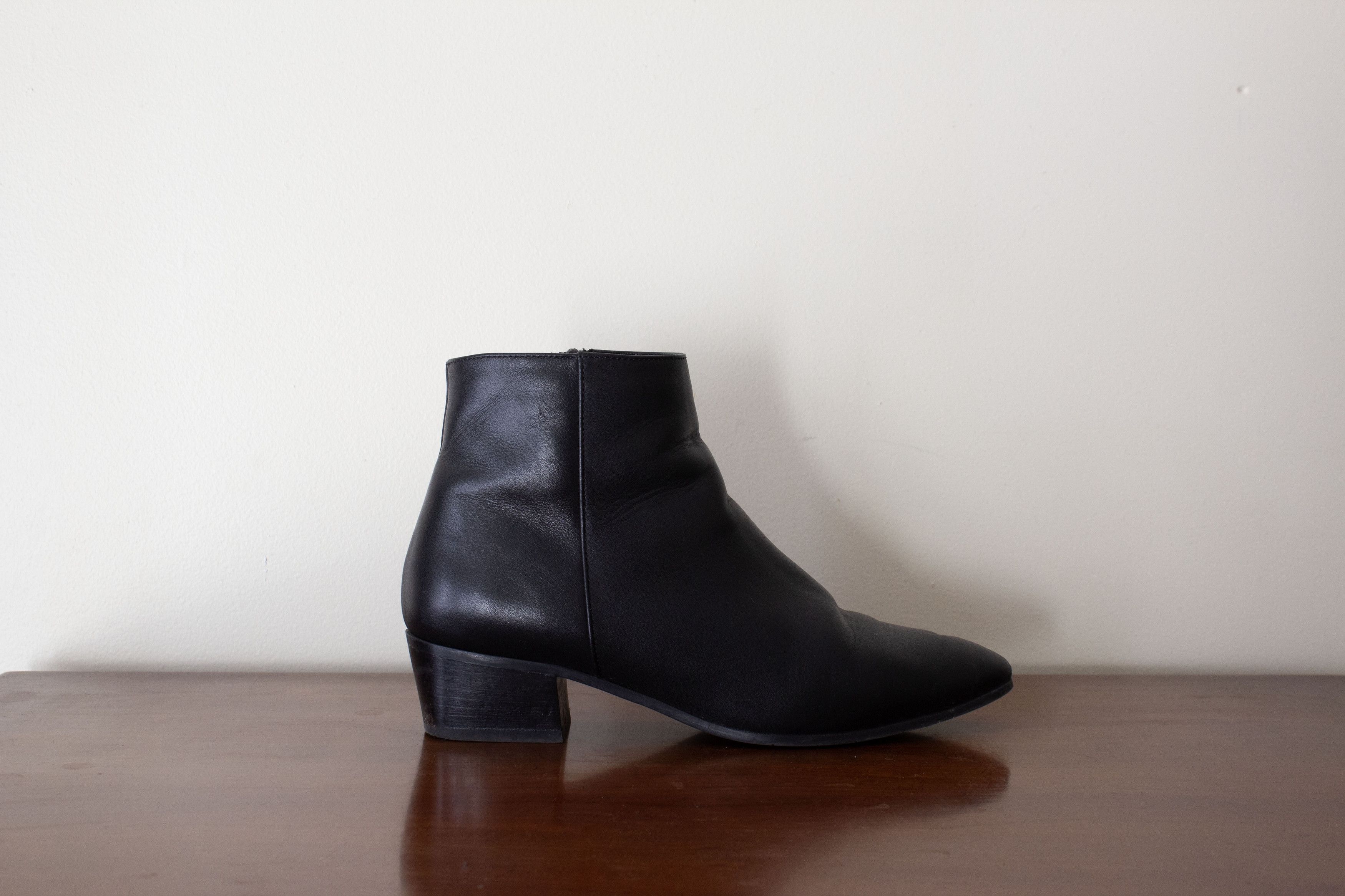 Aquatalia Aquatalia Black Leather Waterproof FUOCO Boot Size US 11 / IT 41 - 1 Thumbnail