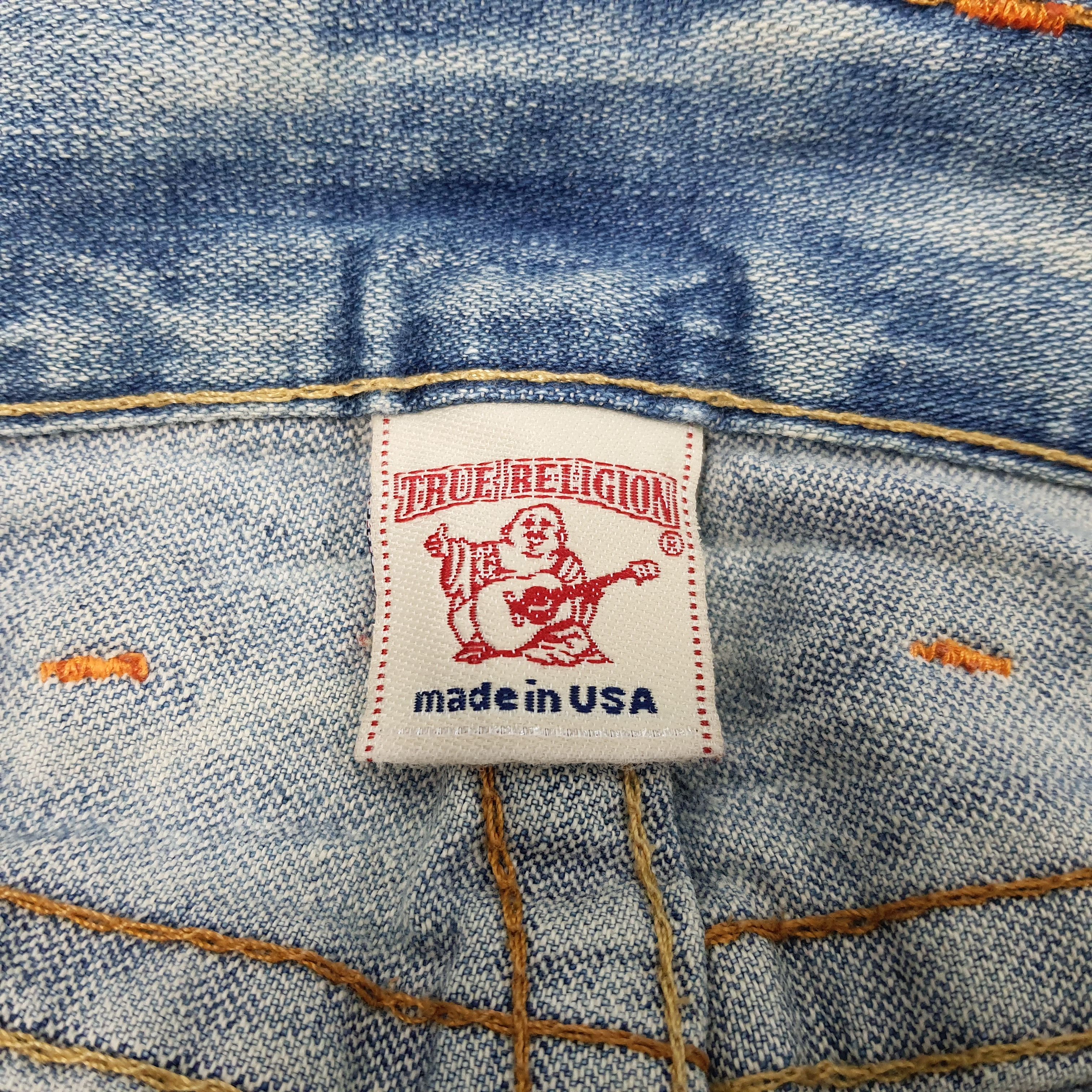 True Religion × Vintage Vintage True Religion America 90s Style Jeans Size US 33 - 8 Thumbnail