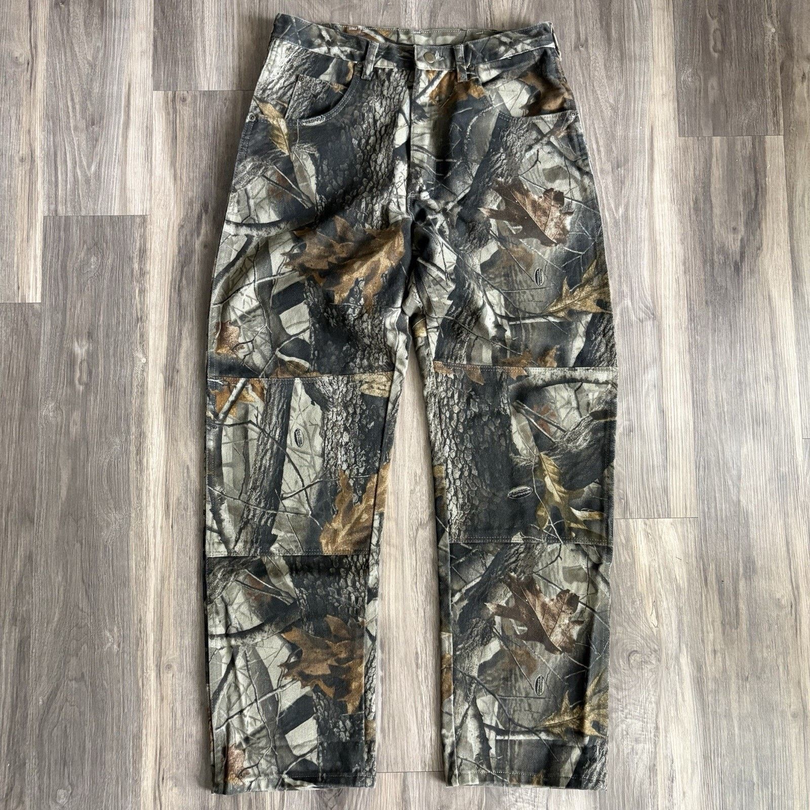 Vintage × Wrangler Vintage Realtree Camo Wrangler Double Knee Pants Size 32x32 Size US 32 / EU 48 - 1 Thumbnail
