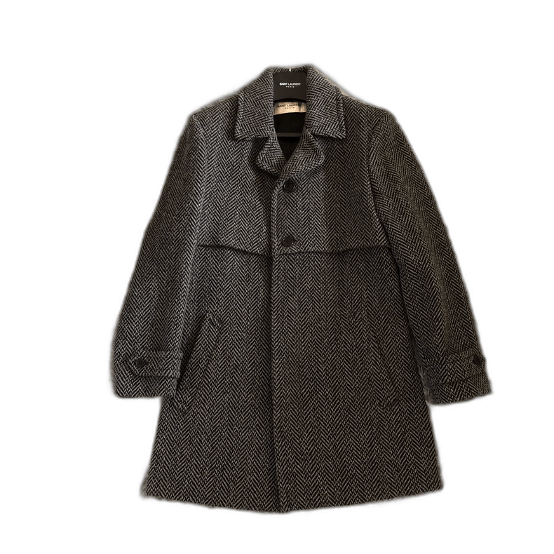 Saint Laurent Paris saint laurent houndstooth wool coat-2507 Size US L / EU 52-54 / 3 - 7 Thumbnail