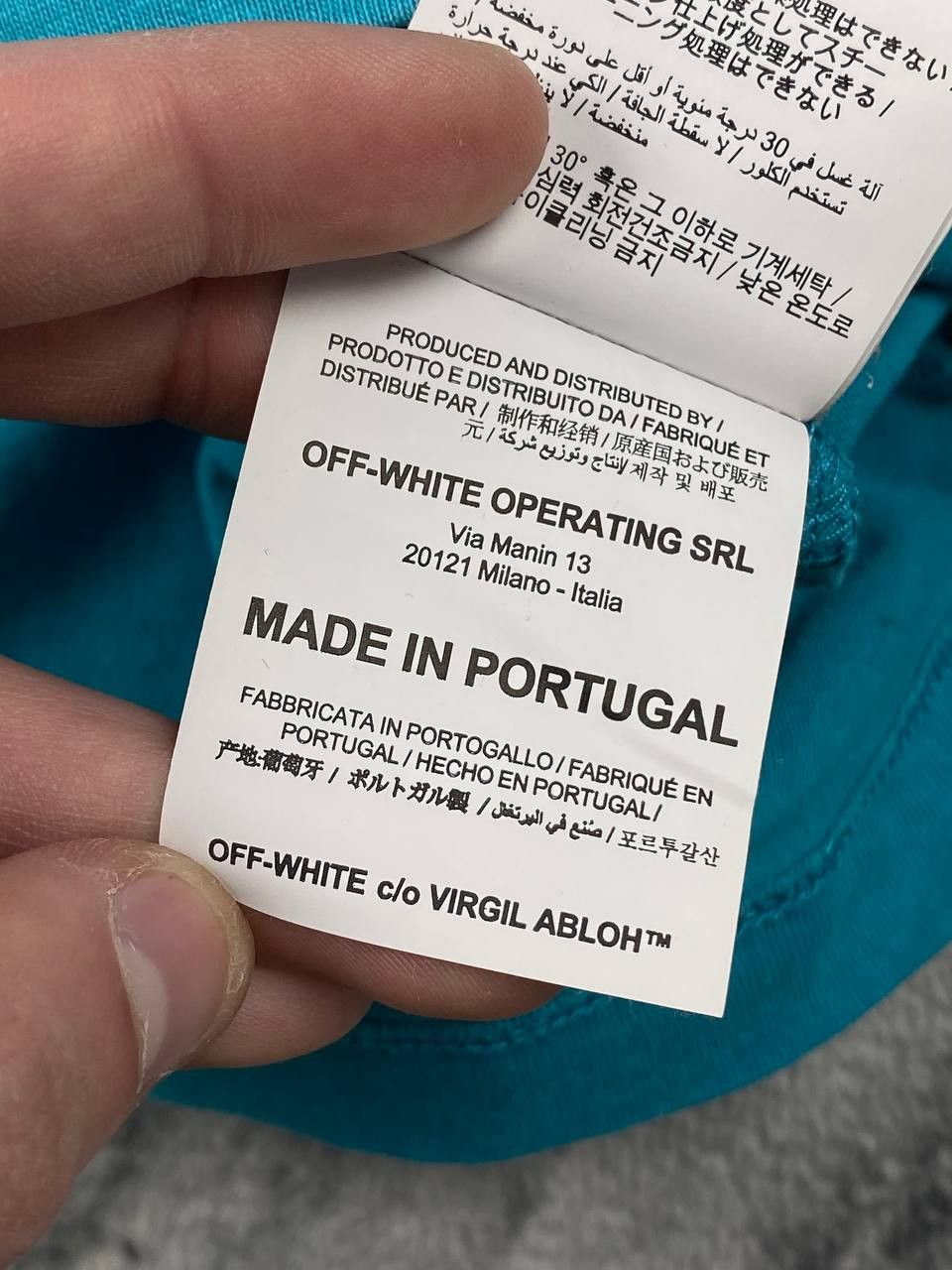 Off-White Off-White Tape Arrows Long Sleeve Big Logo Men Size XL Blue Size US XL / EU 56 / 4 - 18 Thumbnail