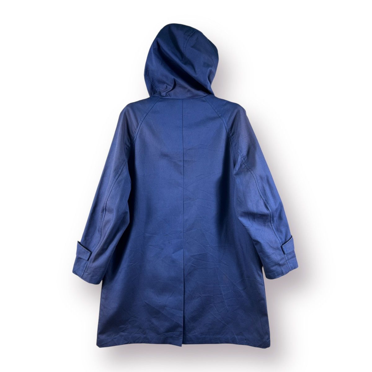 Orcival 🔥 ORCIVAL FRANCE LONG COAT HOODED HIDDEN BUTTON Size US S / EU 44-46 / 1 - 12 Thumbnail