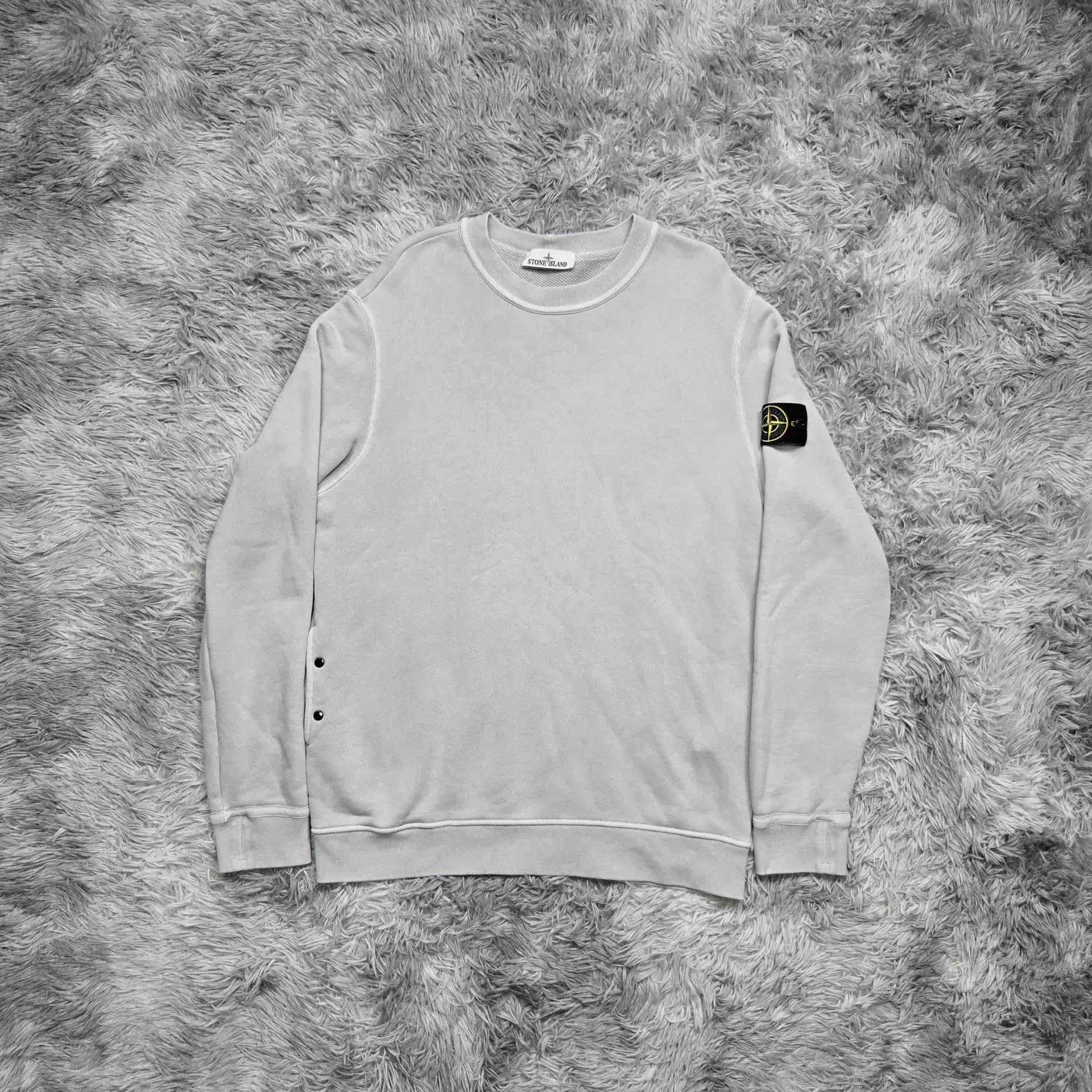 Stone Island Stone Island Gray Sweatshirt Pullover Size US L / EU 52-54 / 3 - 1 Thumbnail
