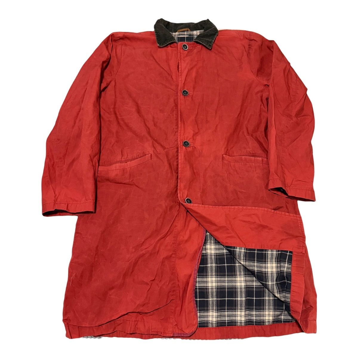 Kapital Kapital Waxed Cotton Jacket Trench Coat Size 3/L Size US L / EU 52-54 / 3 - 1 Thumbnail