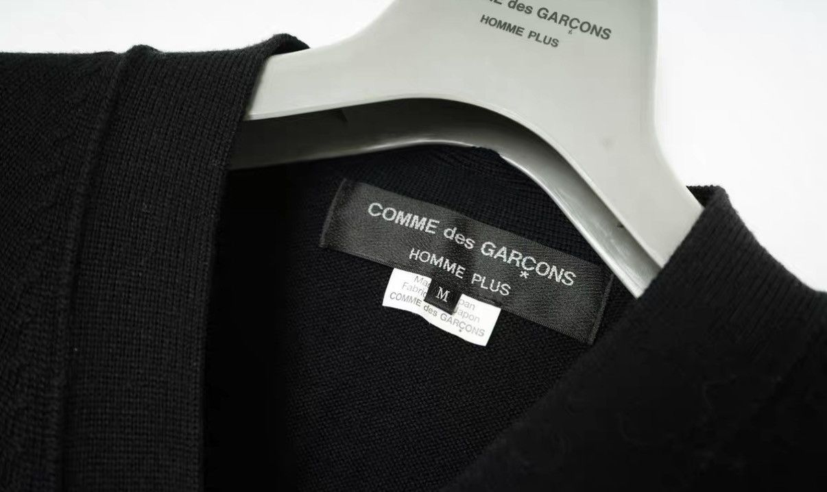 Comme des Garcons Homme Plus Comme des Garçons 16AW Armor Paneled Cardigan Size US M / EU 48-50 / 2 - 8 Thumbnail