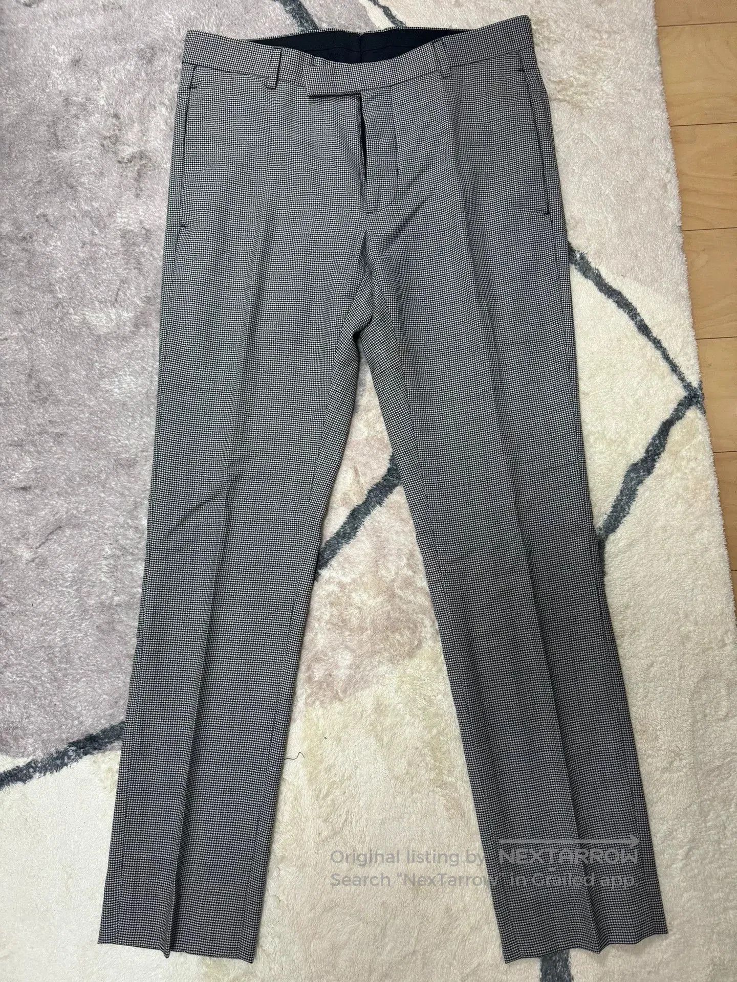 Dior Diorhomme Men's Houndstooth Trousers. Size US 30 / EU 46 - 1 Thumbnail
