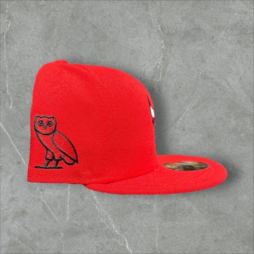 NBA × October's Very Own Chicago Bulls x OVO New Era 59fifty 7 3/4 Size ONE SIZE - 2 Thumbnail