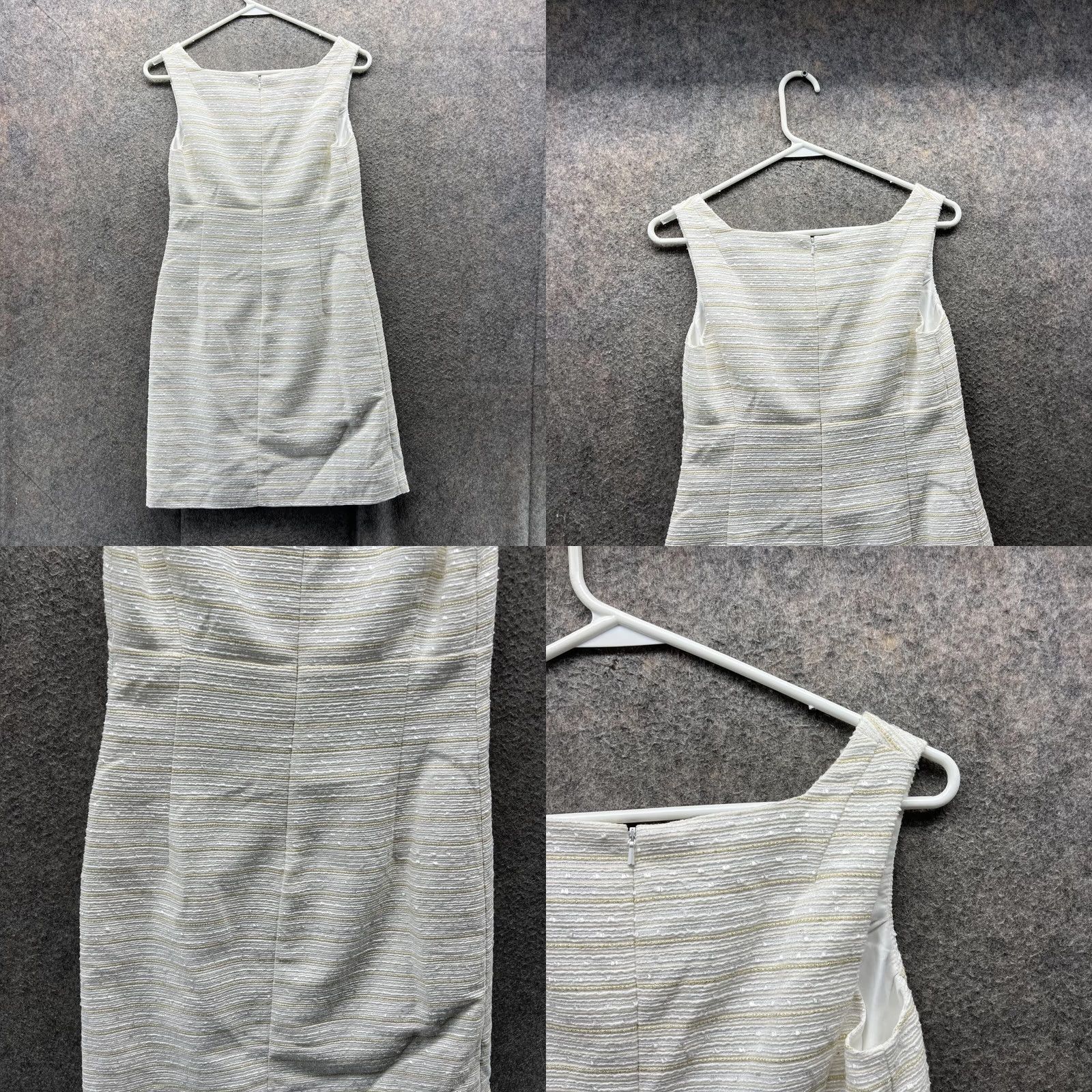 Lilly Pulitzer Lilly Pulitzer Dress Women 0 White Sleeveless Pencil Dress Casual Cotton Knee Length Vintage No Size XS / US 0-2 / IT 36-38 - 8 Thumbnail
