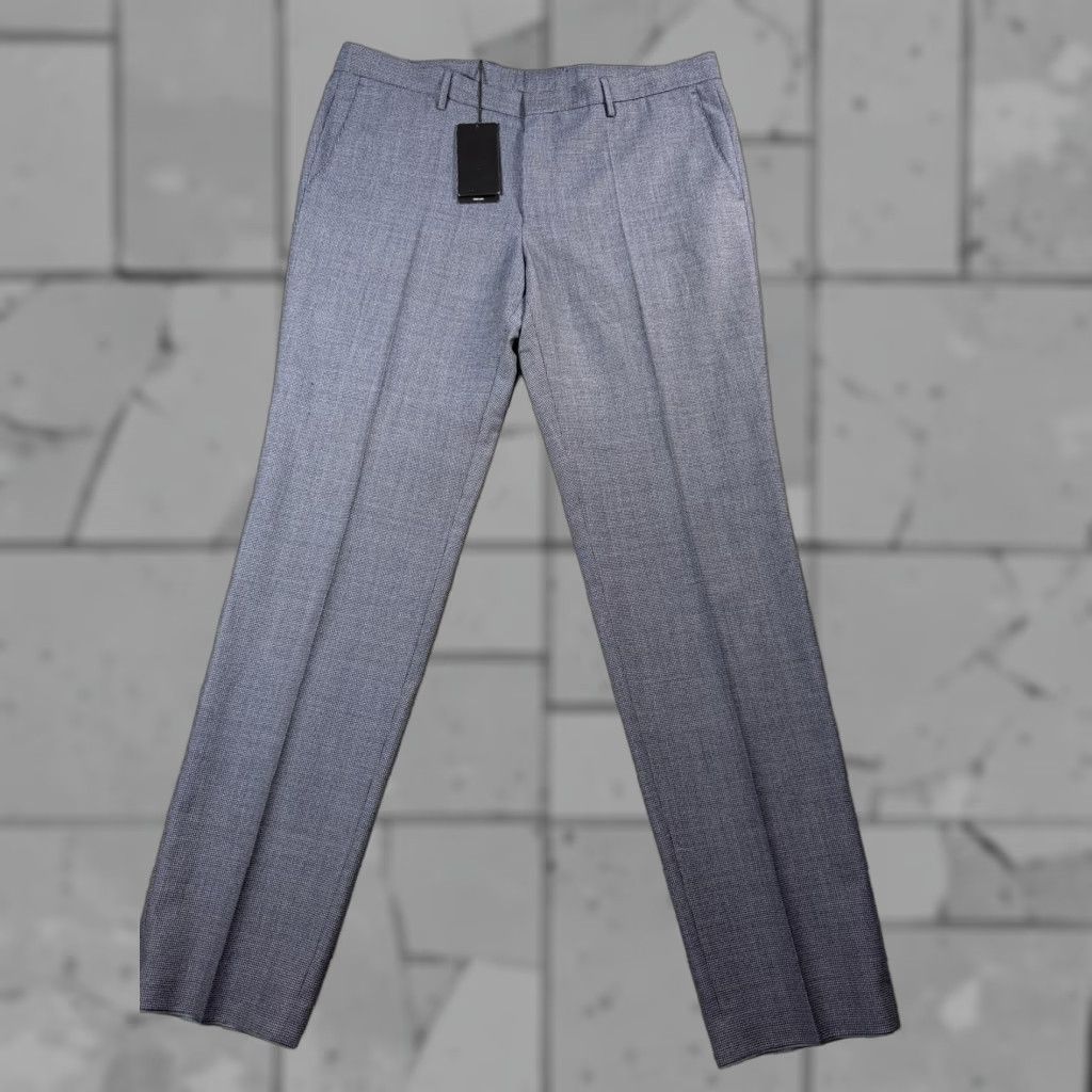 slim fit dress slacks Athletic Fit Stretch Suit Pants