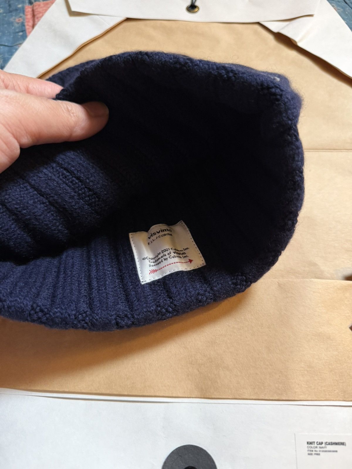 Visvim Knit beanie cashmere Size ONE SIZE - 4 Thumbnail