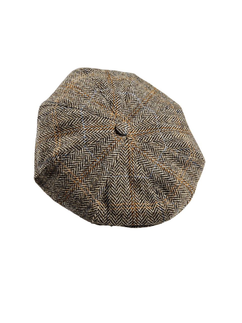 Harris Tweed × Vintage Vintage Harris Tweed Wool Cap OS Size ONE SIZE - 1 Thumbnail