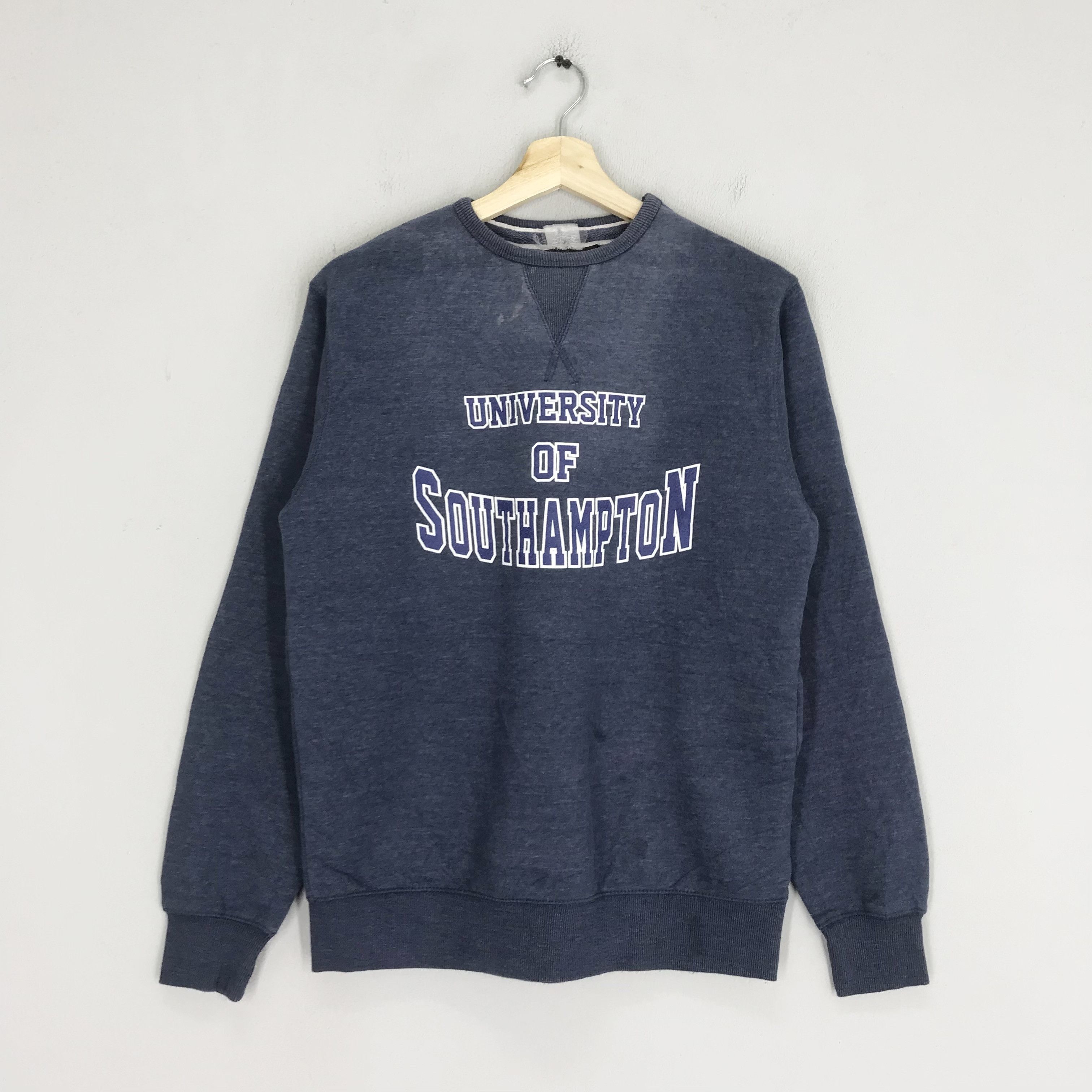 Vintage Vintage University Of Southampton Blue Sweatshirt - 368 Size US M / EU 48-50 / 2 - 1 Thumbnail