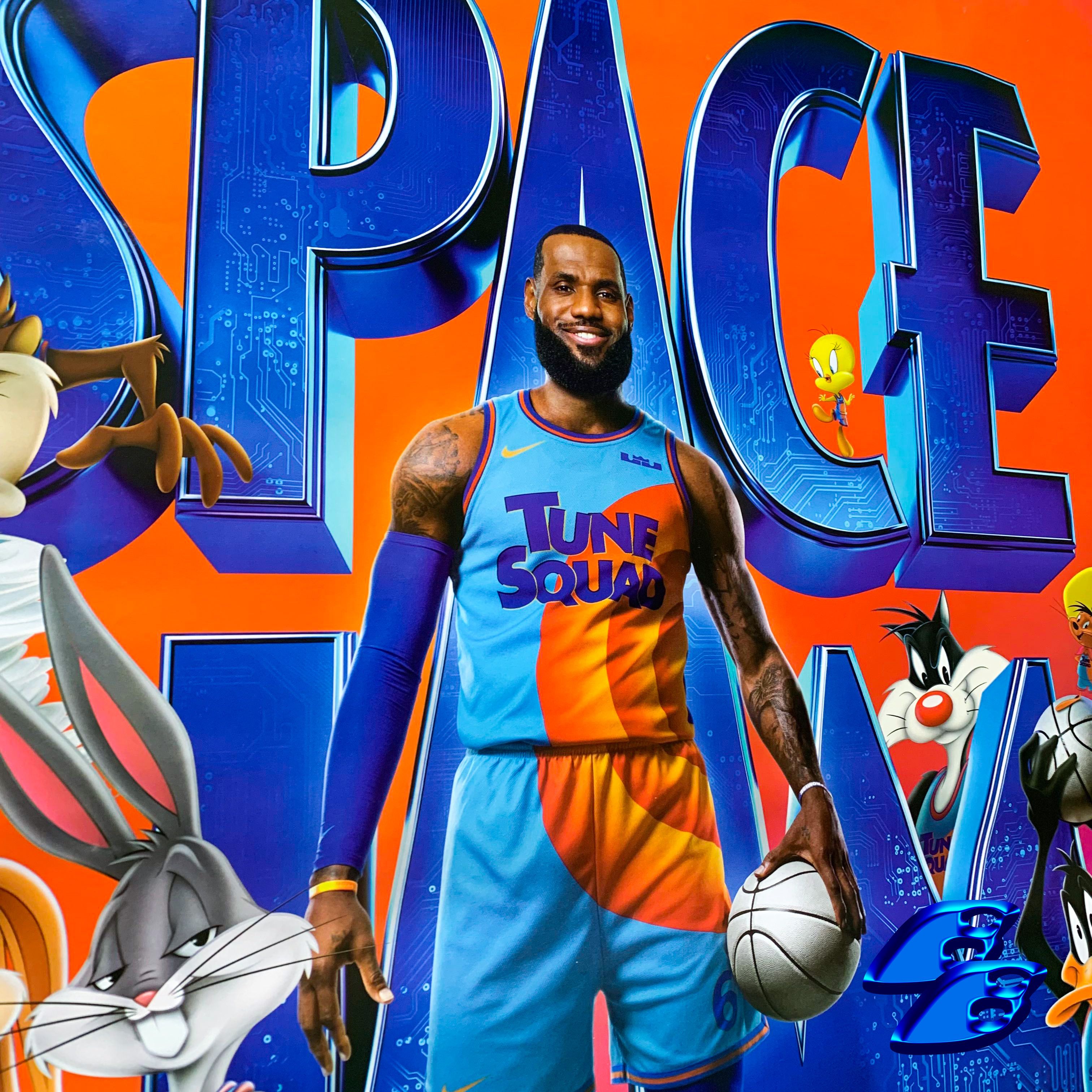 Other SPACE JAM LEBRON JAMES MOVIE CINEMA POSTER Size ONE SIZE - 4 Thumbnail