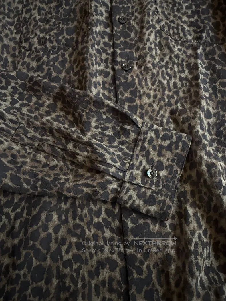 Saint Laurent Paris Saint Laurent Paris size 38 Dark leopard print mulberry si Size US M / EU 48-50 / 2 - 3 Thumbnail