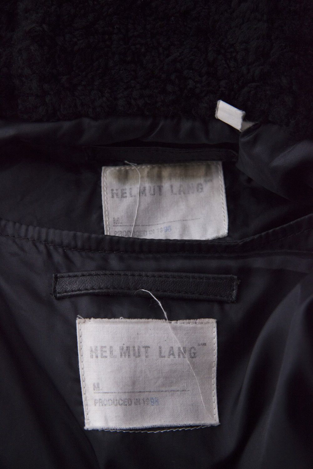 Helmut Lang AW98 leather puffer N-3B parka Size US M / EU 48-50 / 2 - 12 Thumbnail