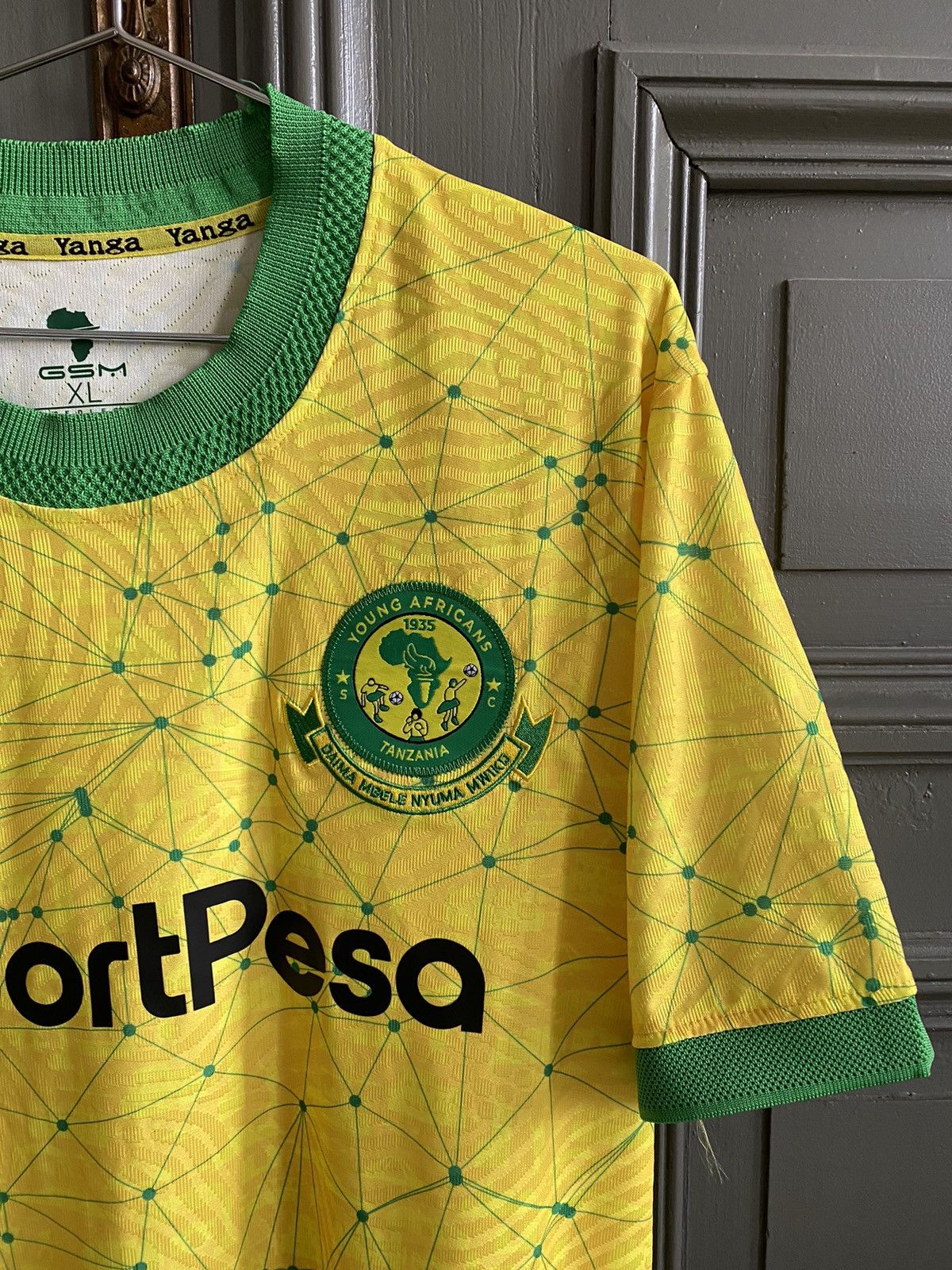 Other Young Africans Gms Soccer Jersey Size US XL / EU 56 / 4 - 4 Thumbnail