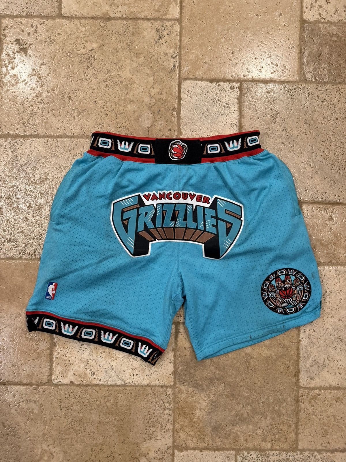 Just Don × Mitchell & Ness × Rsvp Gallery Just Don x Mitchell & Ness NBA Vancover Grizzlies Shorts Size US 34 / EU 50 - 5 Thumbnail