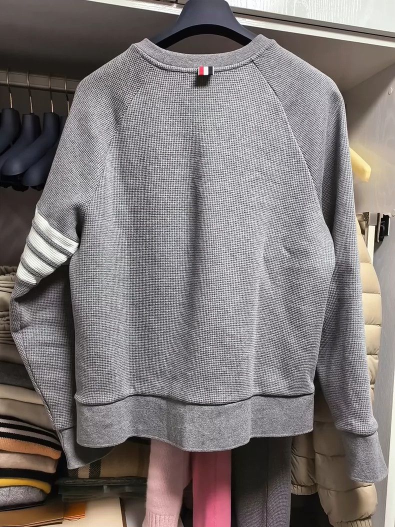 Thom Browne Thom browne Waffed sweatshirt 2503-Nextarrow Size US XL / EU 56 / 4 - 2 Thumbnail