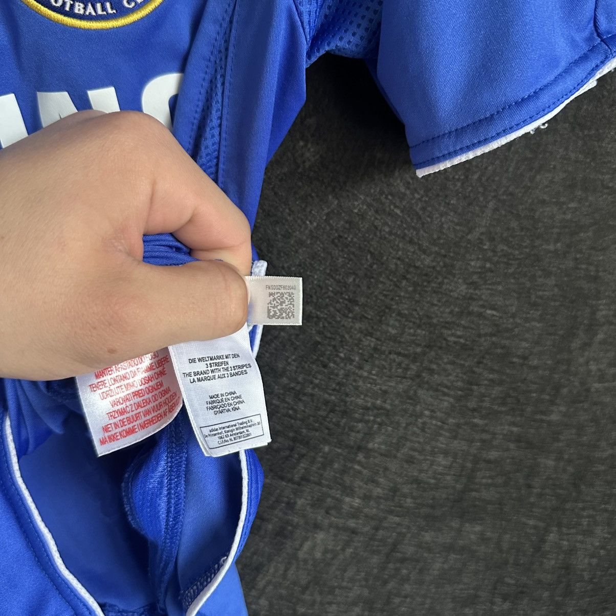 Adidas Vintage Chelsea Adidas Kids Jersey Pizarro Samsung 07/08 Size US S / EU 44-46 / 1 - 10 Thumbnail