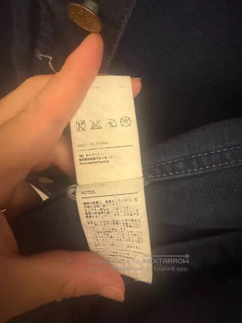 Neighborhood Neighborhood Denim Jacket, Dark Blue Size US M / EU 48-50 / 2 - 8 Thumbnail