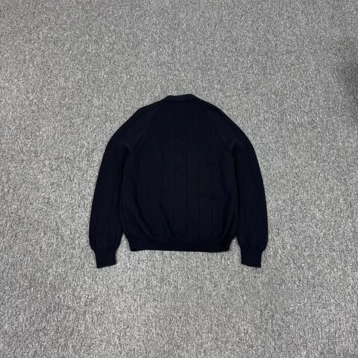 Gucci Guicci Red and green striped suede pocket; wool cardigan| Size XS / US 0-2 / IT 36-38 - 2 Thumbnail