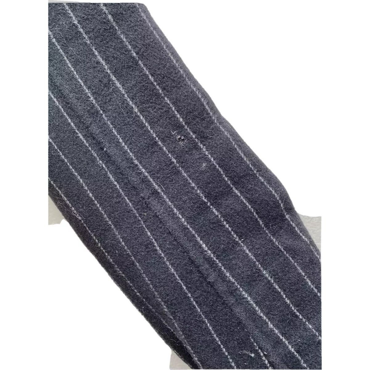Sandro Black Striped Wool Coat Size M / US 6-8 / IT 42-44 - 4 Thumbnail