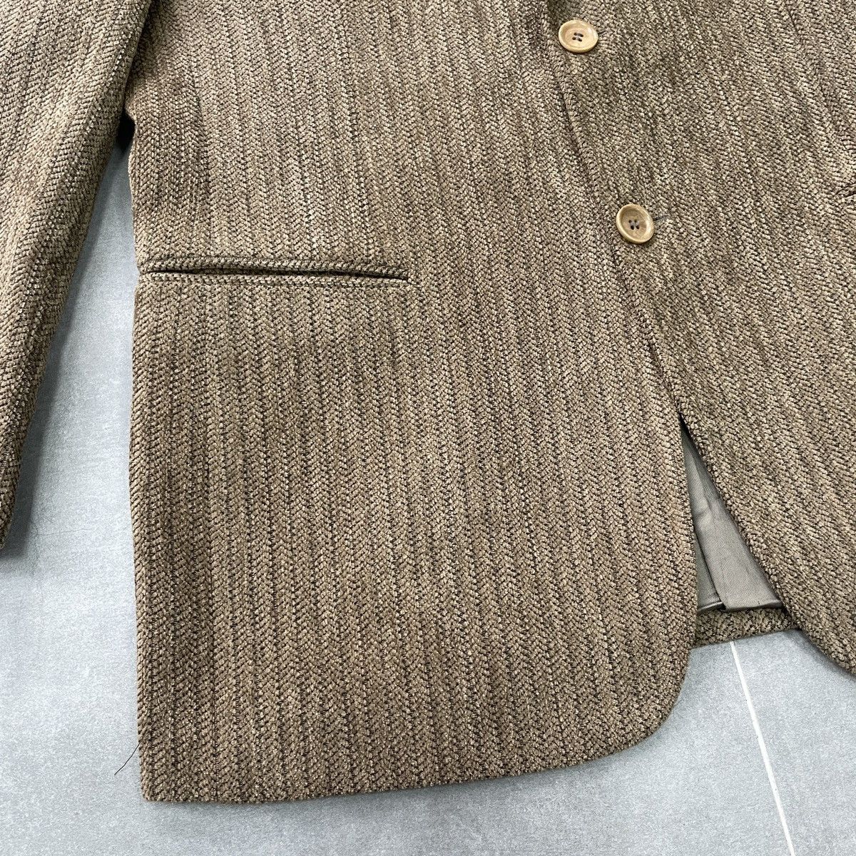 Pal Zileri Pal Zileri Pull Wool Corduroy Blazer Size 48 Size 48R - 6 Thumbnail
