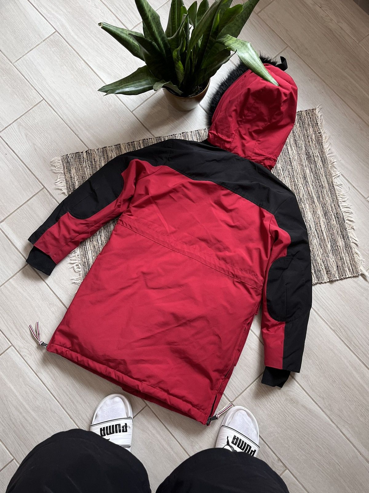 Tommy Hilfiger Tommy Hilfiger Parka Women's down jacket red minimalistic Size XS / US 0-2 / IT 36-38 - 4 Thumbnail